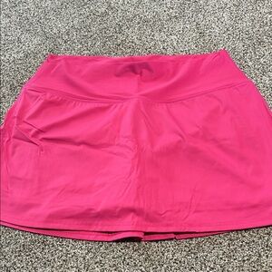 Pink Athletic Skort - Bright Fuchsia Activewear